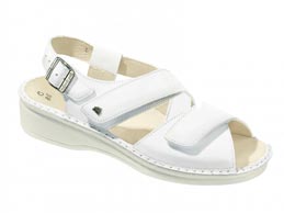 Jersey Blanc: chaussures femme pour pieds sensibles - Finn Comfort