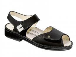 Luxor Noir: chaussures femme pour pieds sensibles - Finn Comfort