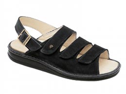 Sylt Noir: chaussures femme pour pieds sensibles - Finn Comfort