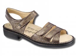 Troja Argenté: chaussures femme pour pieds sensibles - Finn Comfort