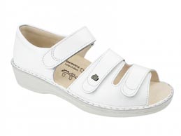 Usedom Blanc: chaussures femme pour pieds sensibles - Finn Comfort